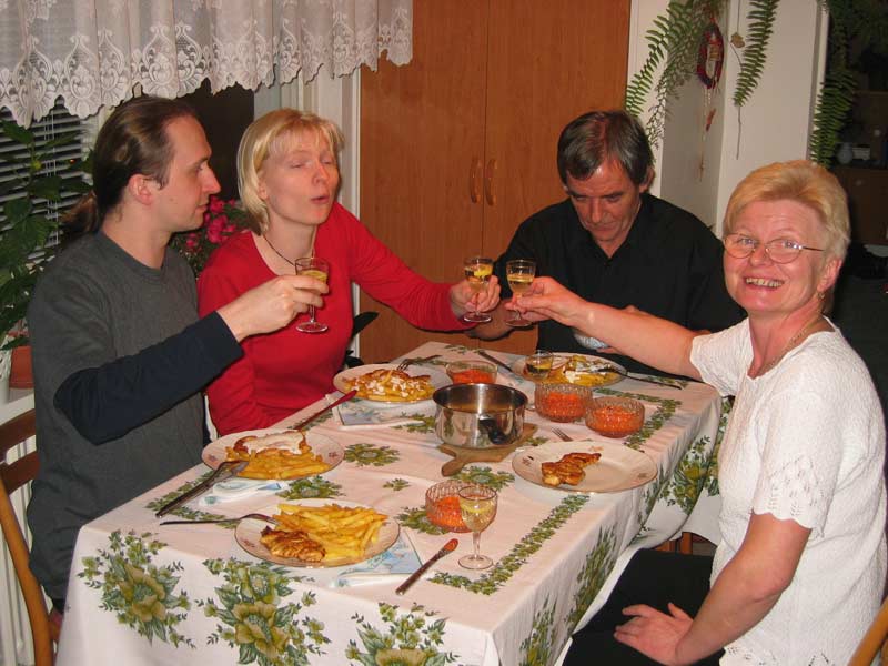 Marek, Ilona, taťka a mamka / Marek, Ilona, dad and mom