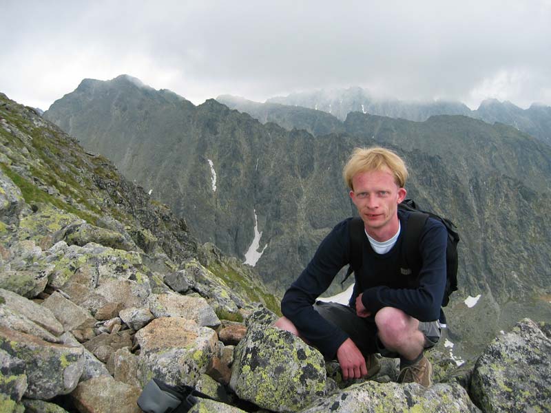 Já při výstupu na Kriváň (SK) / I'm climbing on Kriváň (SK)