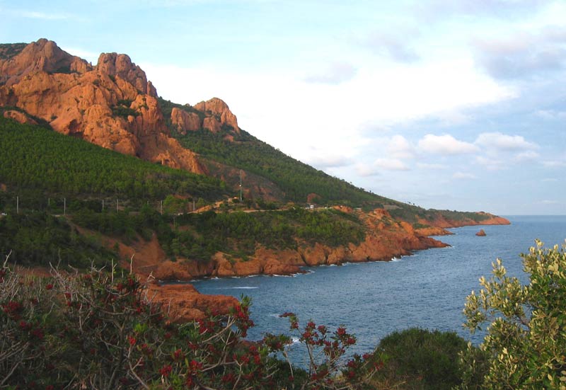 Pobřeží mezi Frejusem a Cannes (F) / The coast between Frejus and Cannes (F)