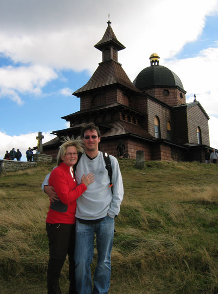 Niki a Braňo na Radhošti / Niki and Braňo on Radhošť