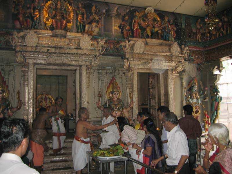 Chrám Sri Veeramakaliamman v Malé Indii / Sri Veeramakaliamman Temple in Little India (SGP)