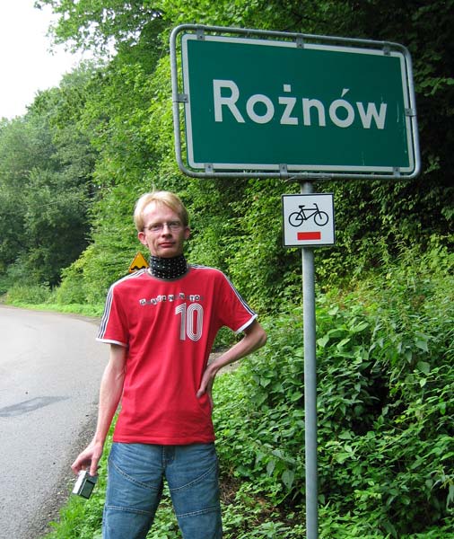 Já v Rożnówě (PL) / Me in Rożnów (PL)