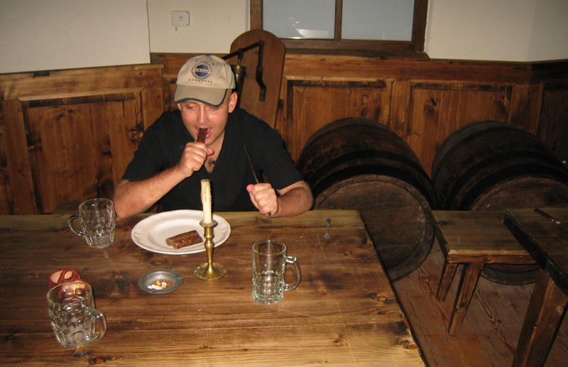 Adam v muzeu pivovaru Żywiec (PL) / Adam in Żywiec brewery museum (PL)