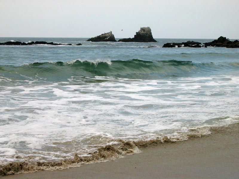 Tichý oceán u Laguna Beach (California, USA) / Pacific Ocean at Laguna Beach (California, USA)