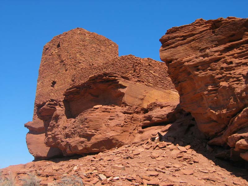 Wupatki National Monument – Wukoki Pueblo (Arizona, USA)