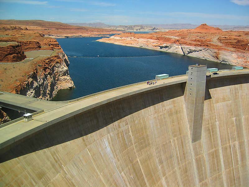 Glen Canyon Dam & Lake Powell (Arizona, USA)