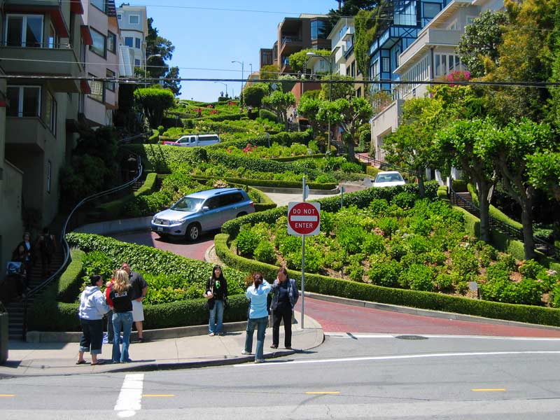 San Francisco – Lombard Street (California, USA)