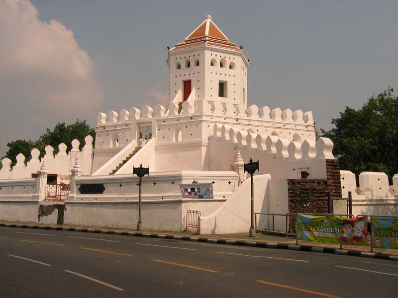 Pevnost Phra Sumen (Bangkok, THA) / Phra Sumen fort (Bangkok, THA)