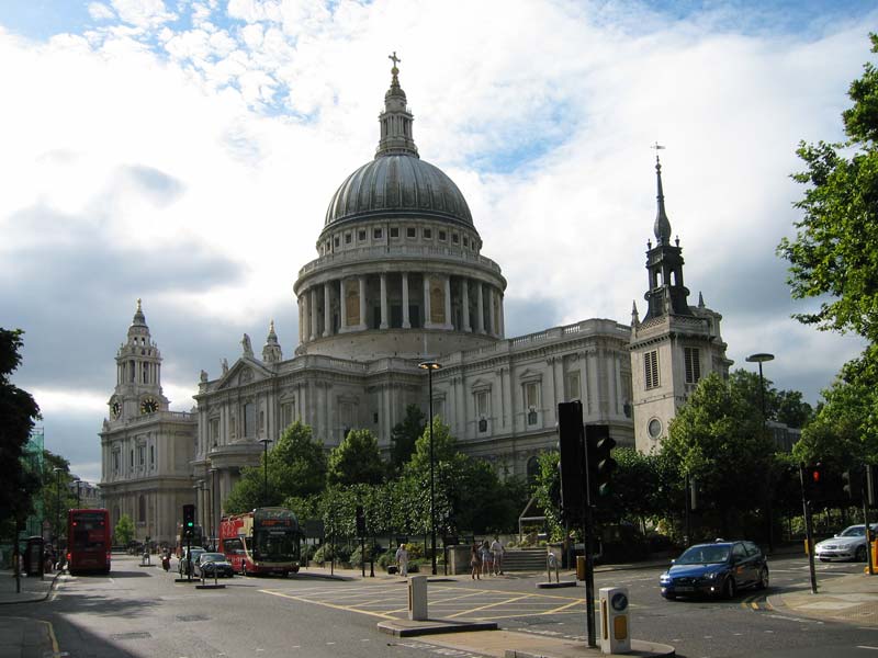 Londýn – katedrála sv. Pavla (GB) / London – St. Paul's cathedral (GB)