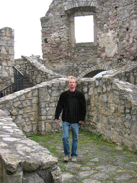 Já na hradě Strečno (SK) / Me at Strečno castle (SK)